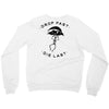 drop fast die last back Crewneck Sweatshirt