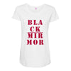 Black Mirror Maternity Scoop Neck T-shirt