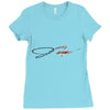 jake paul signature Ladies Fitted T-Shirt