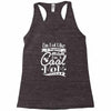 not like a regular mom i'm a cool mom Racerback Tank