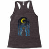 moon visitor Racerback Tank
