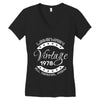 legendary vintage 1978 Women's V-Neck T-Shirt