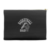 long sleeve s basketball dad Accessory Pouches