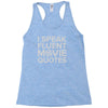 movie quotes Racerback Tank