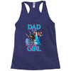 dad of the birthday girl Racerback Tank
