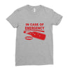 hot sauce emergency Ladies Fitted T-Shirt
