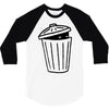 garbage ghost 3/4 Sleeve Shirt