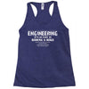 engineering it's as easy as riding a bike Racerback Tank