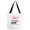 A February Girl Like A Flowers Tote Bags