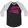 happy valentine's day 3/4 Sleeve Shirt