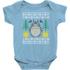 totoro ugly christmas Baby Bodysuit