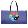 yin yang Weekender Totes