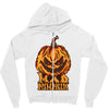mad halloween pumpkin Zipper Hoodie