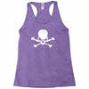 skull skeleton Racerback Tank