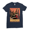 visit mordor Ladies Fitted T-Shirt