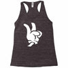 peace sign Racerback Tank