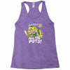 smash all the pots clearance Racerback Tank
