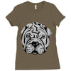 ask me about my shar pei Ladies Fitted T-Shirt