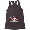 September Peeking Out Baby Girl Racerback Tank