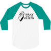 pray 3/4 Sleeve Shirt
