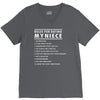 rules for dating my niece V-Neck Tee