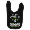 alien abductee survivor tour ufo nerd geek comic funny Baby Bibs