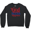 god bless america Crewneck Sweatshirt