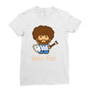 hello tree Ladies Fitted T-Shirt
