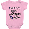 mommys first mothers day Baby Onesie