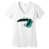 lightning bugs Women's V-Neck T-Shirt