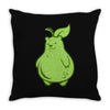 grizzly pear Throw Pillow