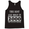 legends are born in 2000 hoodie 6 Tank Top