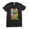 i was hungry2 Ladies Fitted T-Shirt