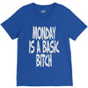 monday is a basic bitch V-Neck Tee