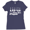 choose your weapon Ladies Fitted T-Shirt