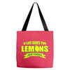 if life gives you lemons, add vodka t shirt Tote Bags