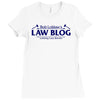 bob loblaw's law blog Ladies Fitted T-Shirt