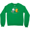 finn the cat &amp; jake the cat Crewneck Sweatshirt