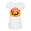 pumpkin brain Maternity Scoop Neck T-shirt