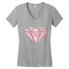daimond Women's V-Neck T-Shirt
