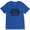 fries before guys V-Neck Tee
