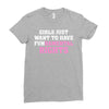 girls just want to have fundamental rights Ladies Fitted T-Shirt