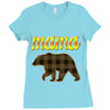 mama bear Ladies Fitted T-Shirt