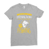 fishing in my head! Ladies Fitted T-Shirt