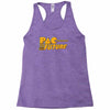 pac to the future Racerback Tank
