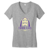 thug life Women's V-Neck T-Shirt