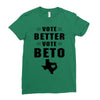 vote beto Ladies Fitted T-Shirt