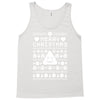 funny ugly christmas smiley emoticon Tank Top