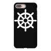steering wheel sail boat funny iPhone 8 Plus Case