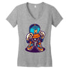 dj cool Women's V-Neck T-Shirt